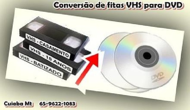 Convers o de fitas vhs em cuiab Classificados Brasil